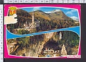 M5371 LOURDES 2 VUES (CARTA ASPORTATA) VIAGGIATA SB